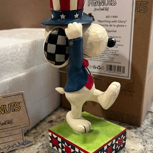 3 Jim Shore Peanuts Figures -box/foam/tag included - Picture 14 of 16